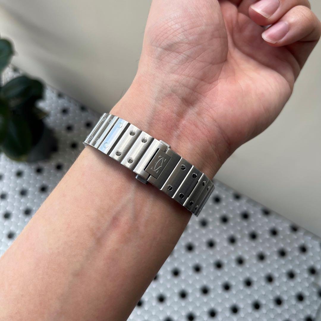 Cartier Santos de Cartier Medium Ref. WSSA0029 - Image 5