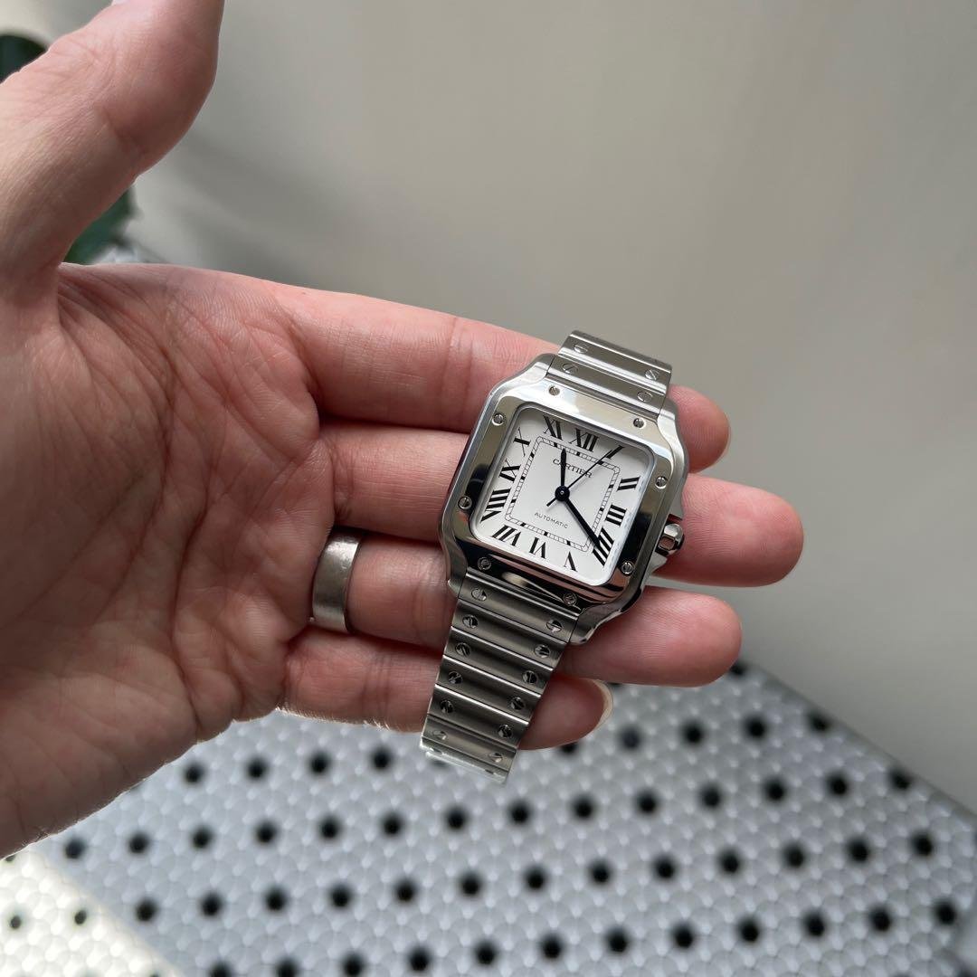 Cartier Santos de Cartier Medium Ref. WSSA0029 - Image 2