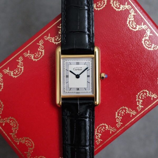 Must de Cartier Tank Vermeil SM Ref. 366001