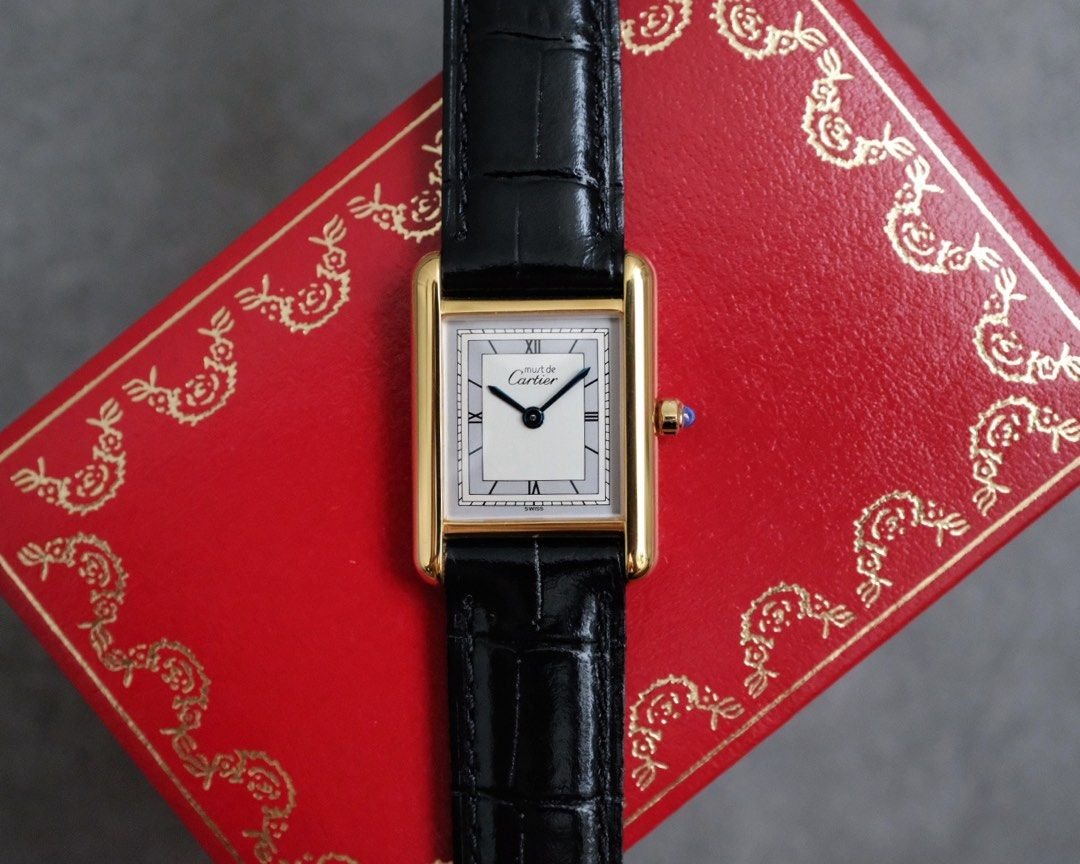 Must de Cartier Tank Vermeil SM Ref. 366001