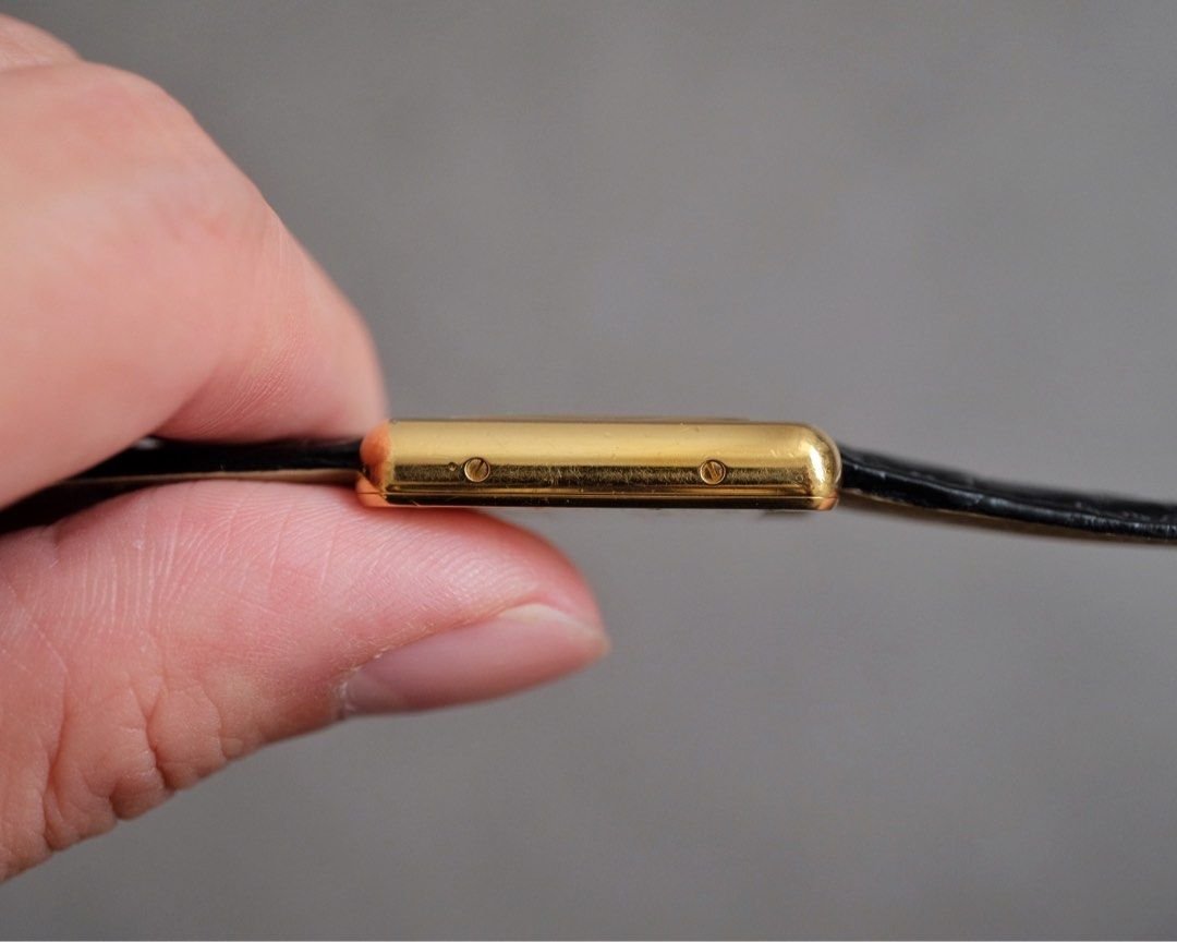 Must de Cartier Tank Vermeil MM Christmas Edition Ref. 2415 - Image 5