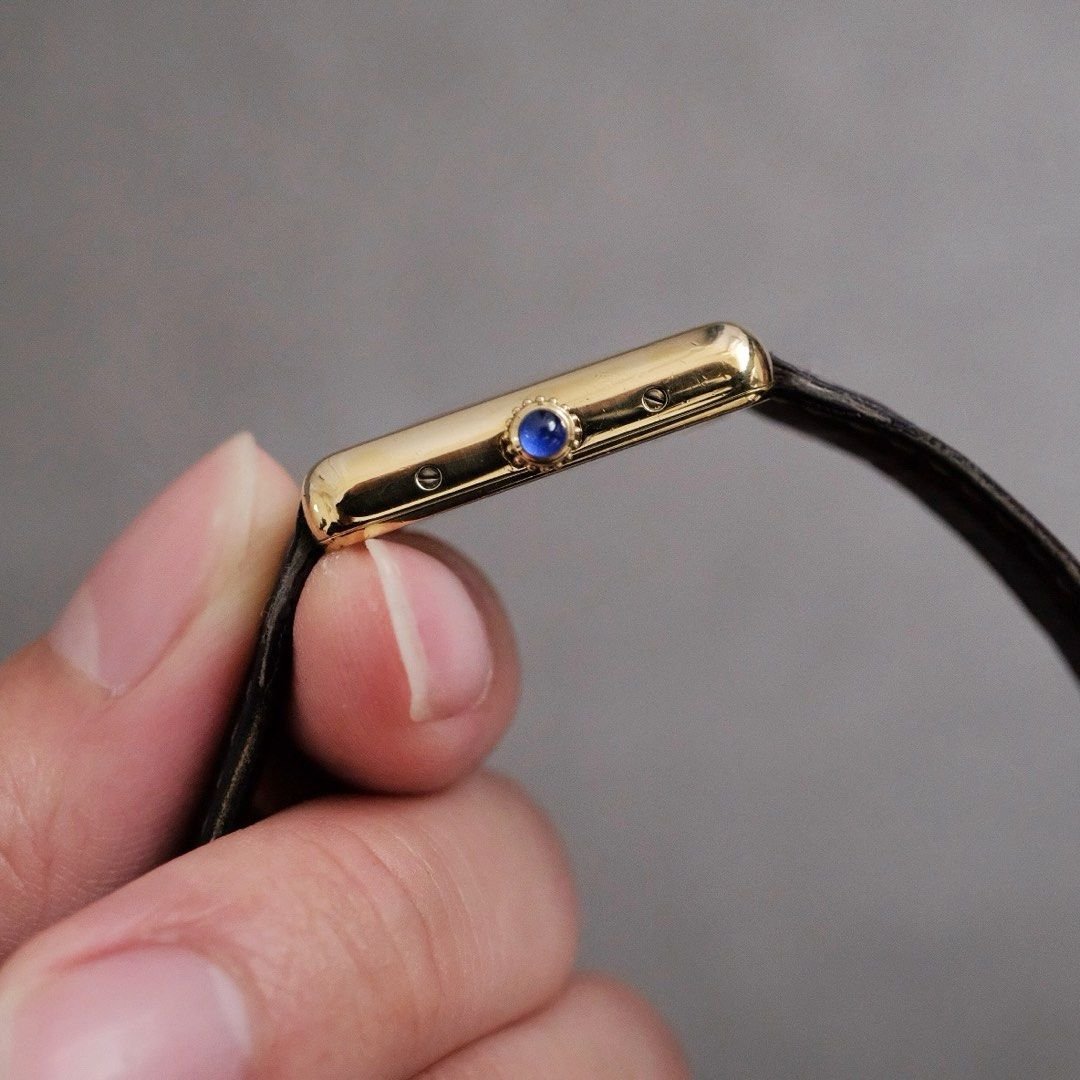 Must de Cartier Tank Vermeil MM Japan Edition Ref. 2415 - Image 5