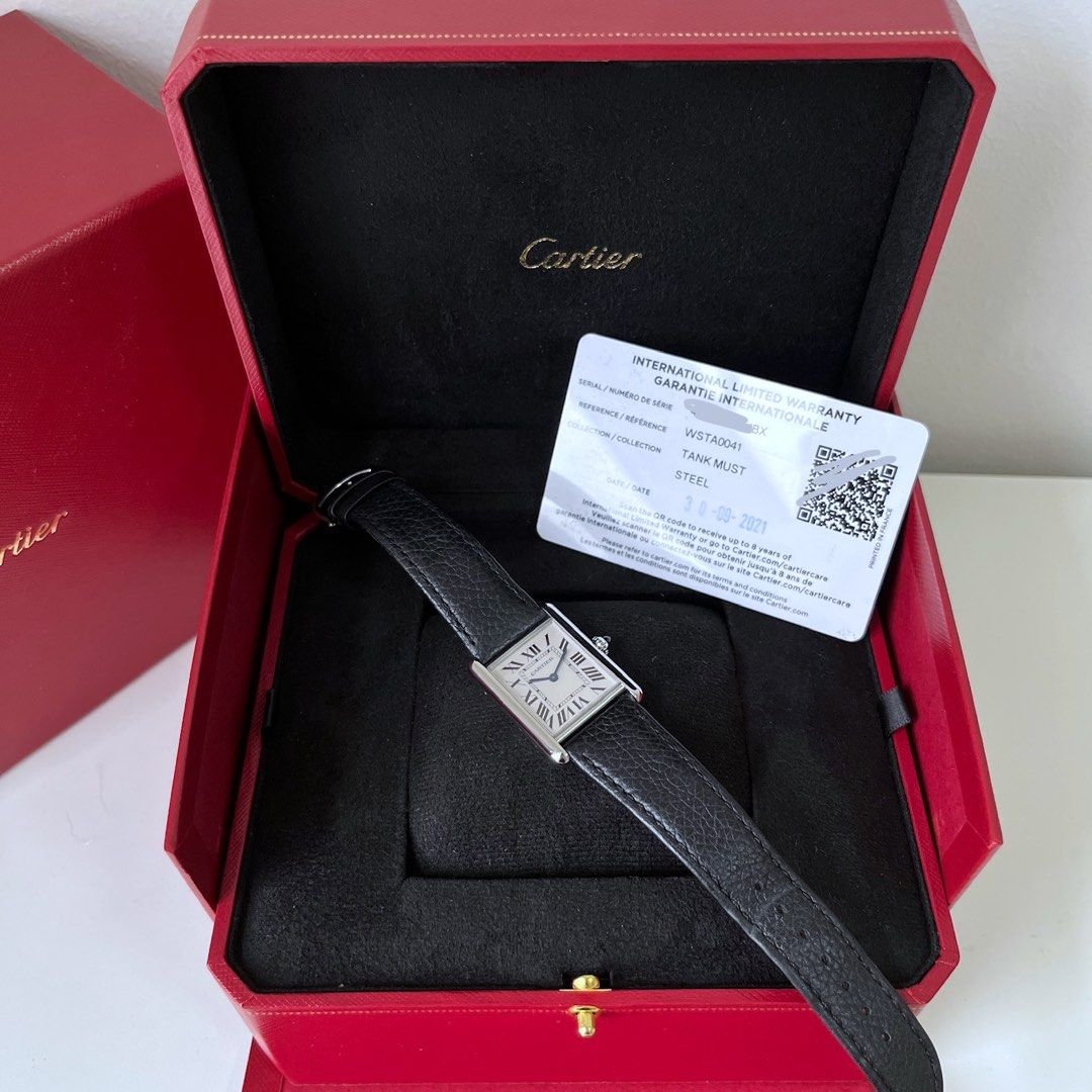 Cartier Tank Must Large Ref. WSTA0041 - Image 7