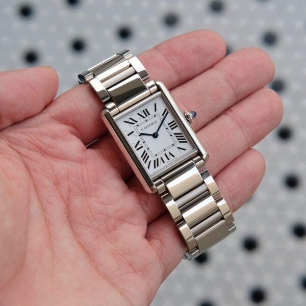 Cartier Tank Must Large Steel Bracelet Ref. WSTA0052