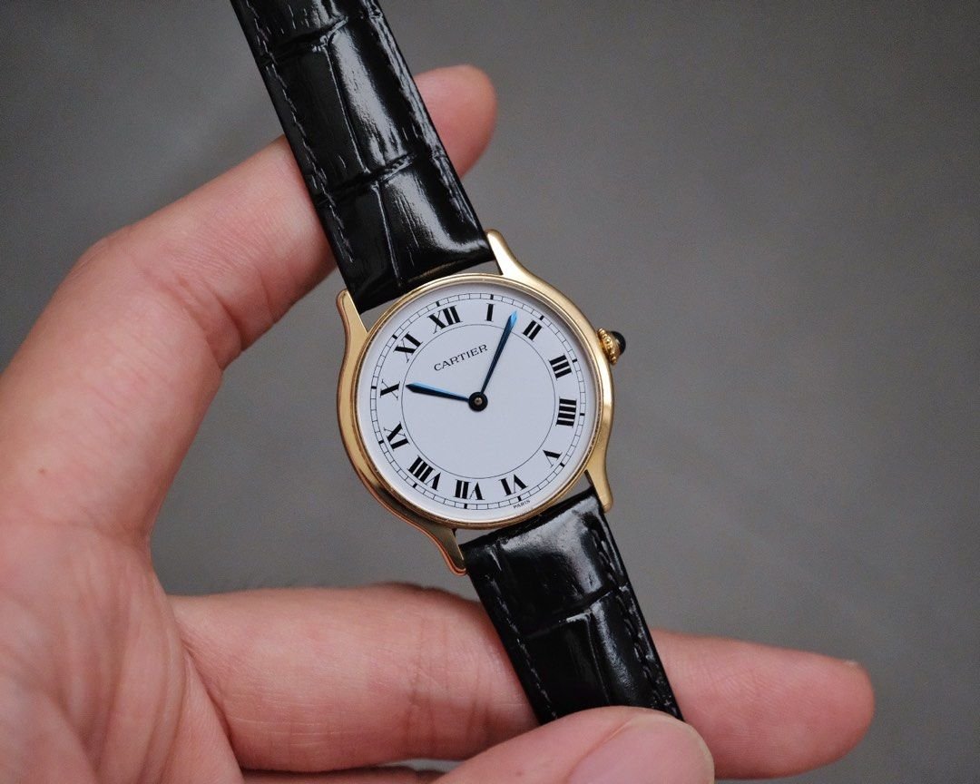 Cartier Riviera Ronde LM Paris 18K YG Ref. 10713