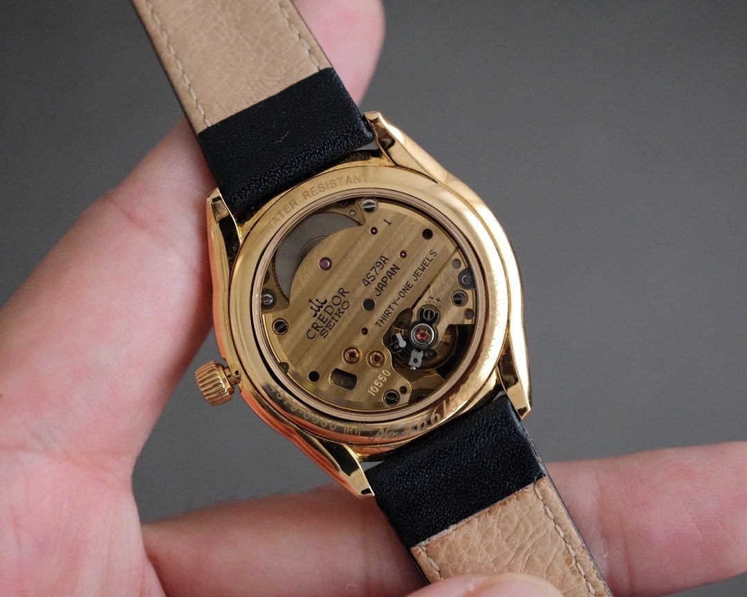 Seiko Credor 18K Yellow Gold COSC Certified Ref. GBAY992 - Image 6