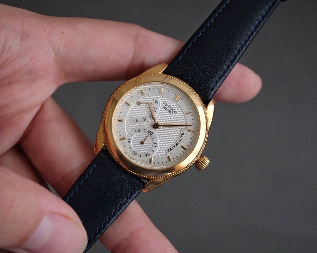 Seiko Credor 18K Yellow Gold COSC Certified Ref. GBAY992 - Image 2