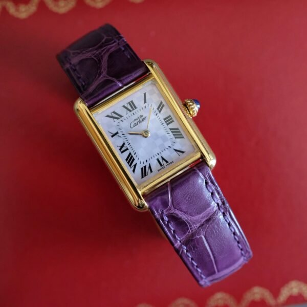 Must de Cartier Tank Vermeil MM Japan Edition Ref. 2415