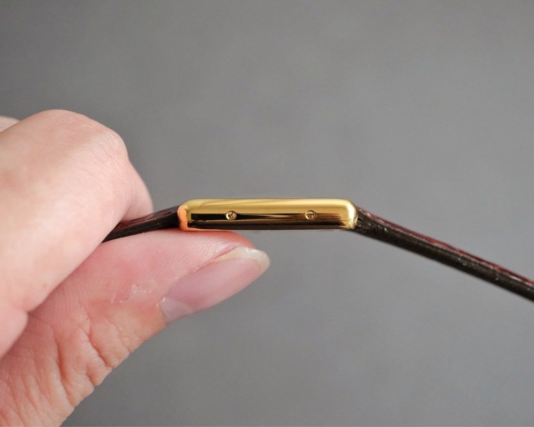 Must de Cartier Tank Vermeil SM Yellow Lemon Ref. 5057001 - Image 6