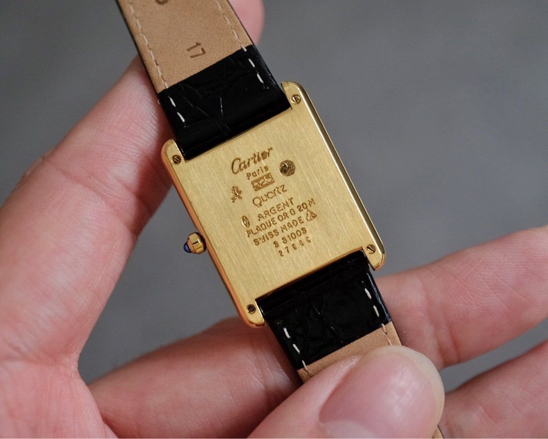 Must de Cartier Tank Vermeil LM Ref. 681006 - Image 7