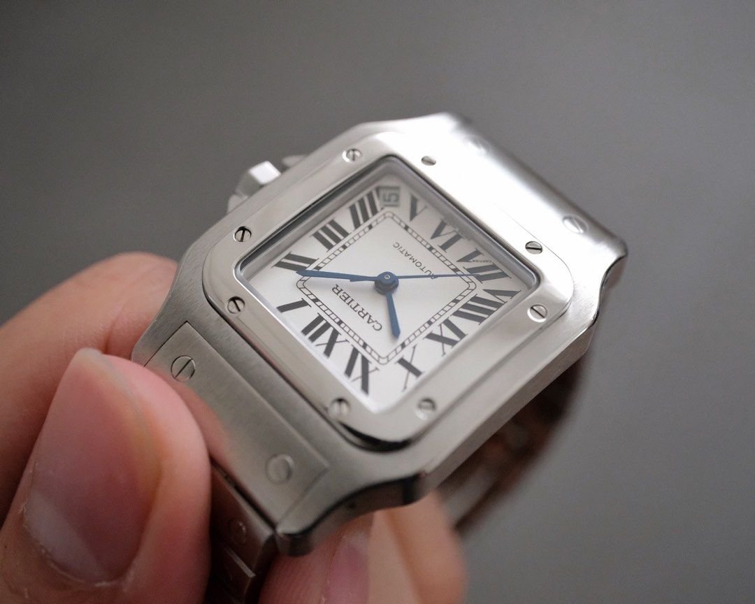 Cartier Santos Galbee XL Automatic 2823 Ref. W20098D6 - Image 3