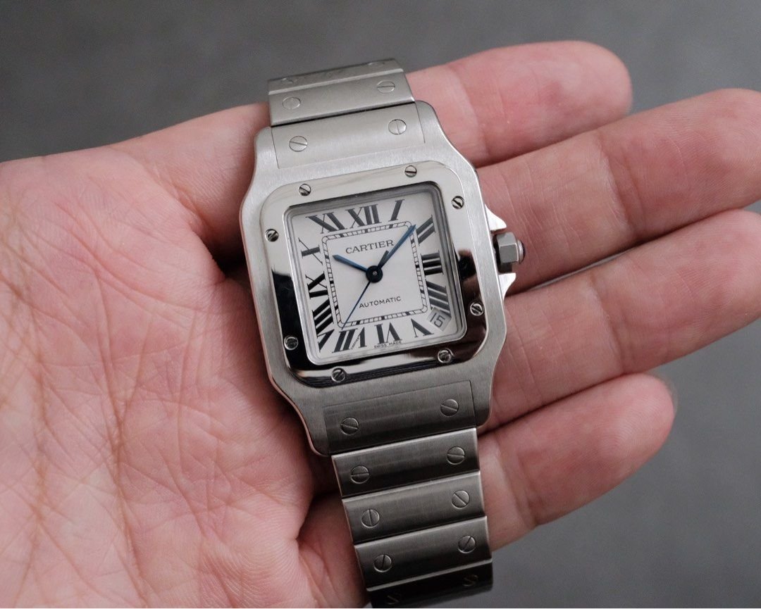 Cartier Santos Galbee XL Automatic 2823 Ref. W20098D6
