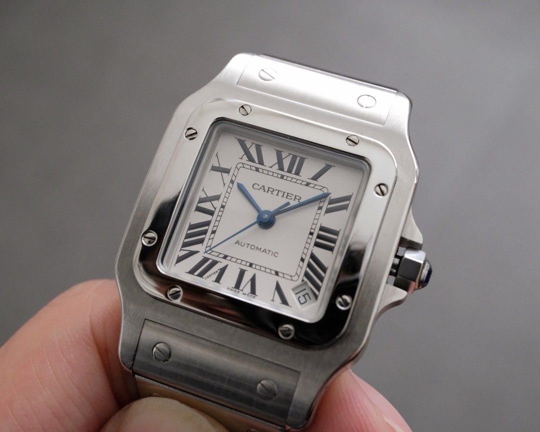 Cartier Santos Galbee XL Automatic 2823 Ref. W20098D6 - Image 2