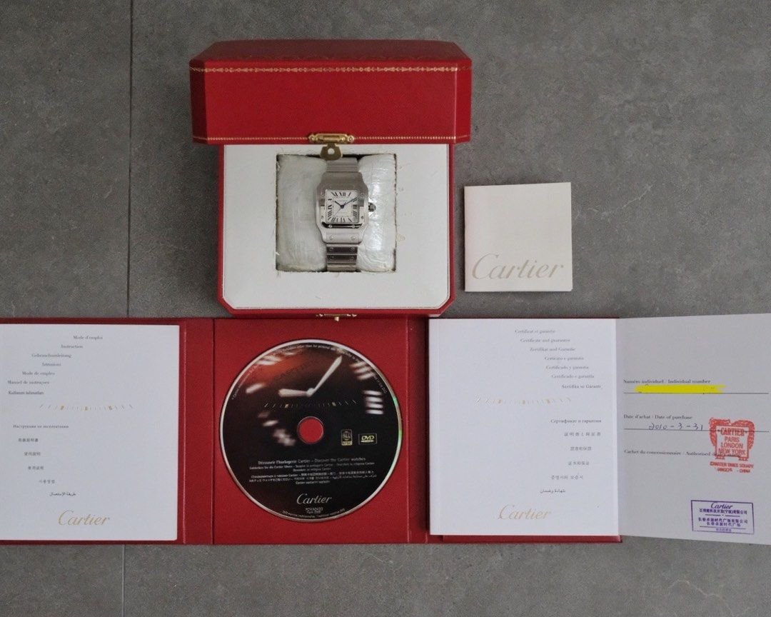 Cartier Santos Galbee XL Automatic 2823 Ref. W20098D6 - Image 7