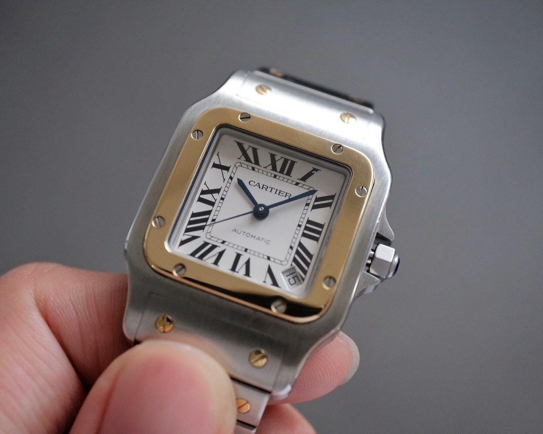Cartier Santos Galbee XL Automatic 2823 Ref. W20099C4 - Image 2