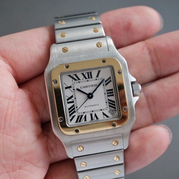 Cartier Santos Galbee XL Automatic 2823 Ref. W20099C4