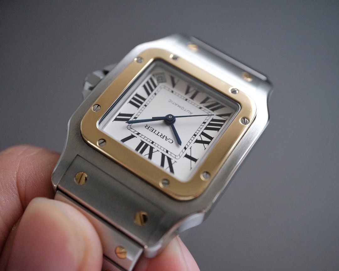 Cartier Santos Galbee XL Automatic 2823 Ref. W20099C4 - Image 3