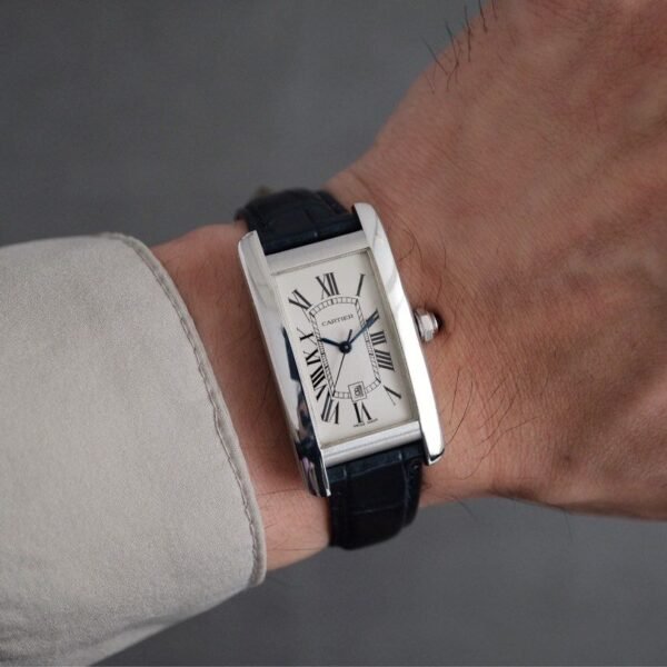 Cartier Tank Americaine 18K WG Ref. W2603656