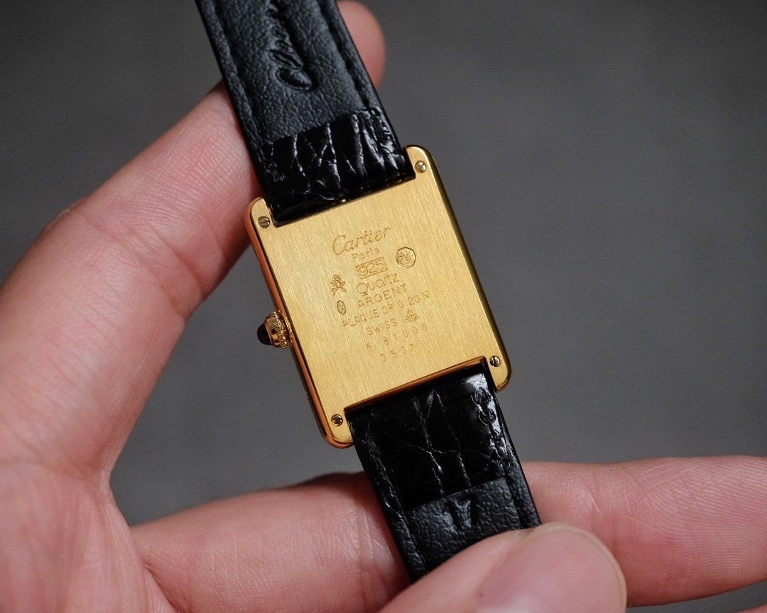 Must de Cartier Tank Vermeil LM Ref. 681006 - Image 7