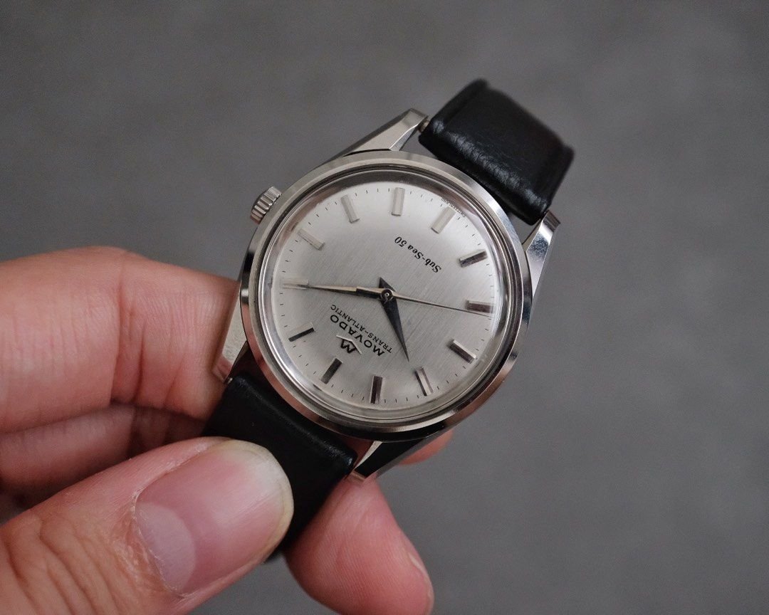 Vintage Movado Trans-Atlantic Sub-Sea 50 Ref. J13091 - Image 3