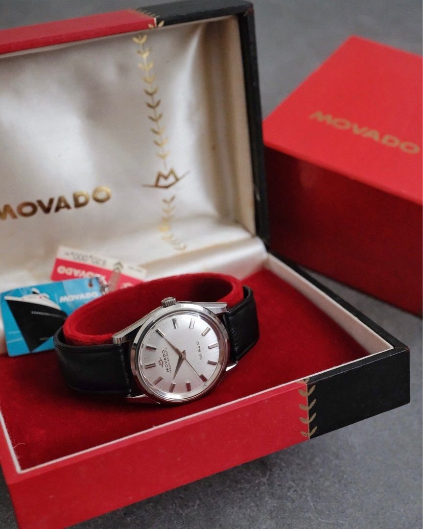 Vintage Movado Trans-Atlantic Sub-Sea 50 Ref. J13091 - Image 9