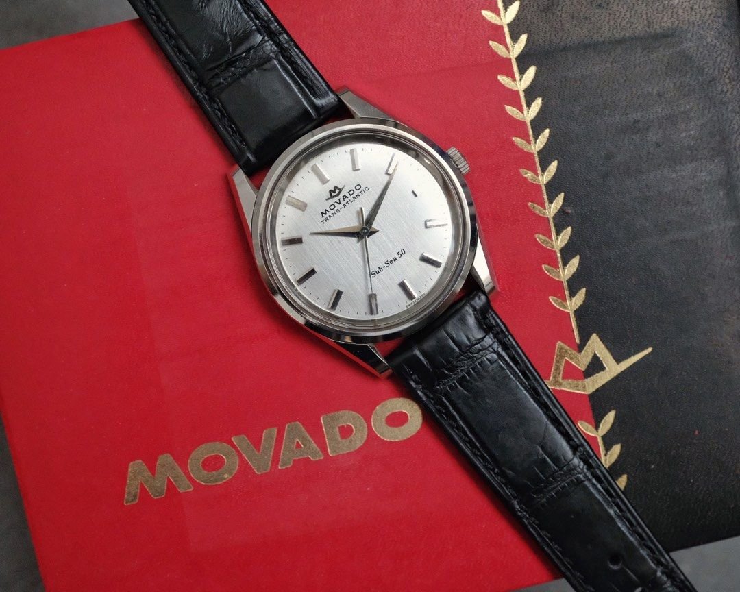 Vintage Movado Trans-Atlantic Sub-Sea 50 Ref. J13091