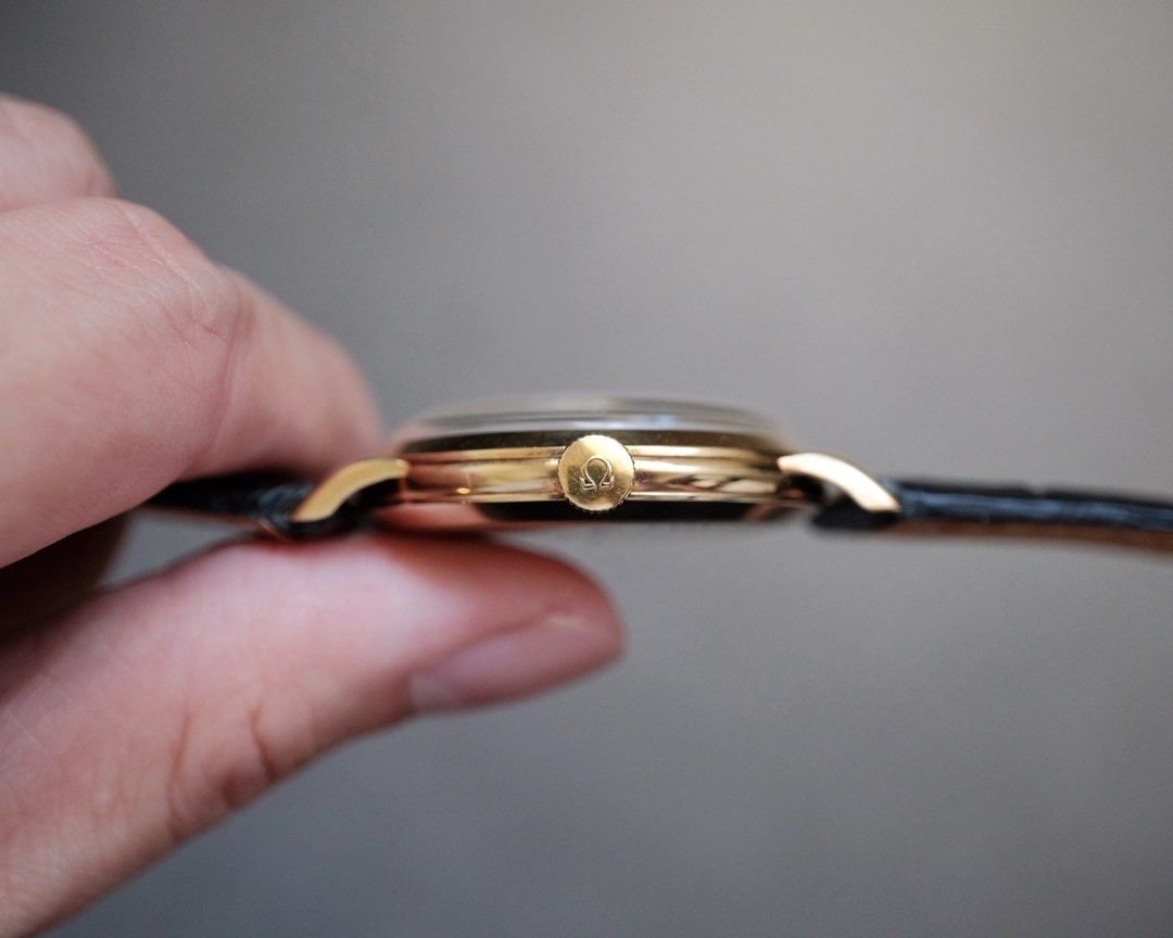 Vintage Omega Tresor 14K YG Calatrava Ref. 2684 - Image 5