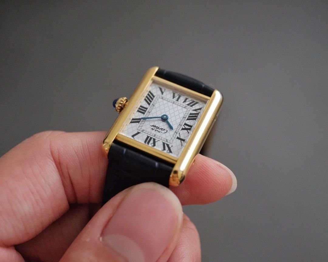 Must de Cartier Tank Vermeil MM Special Edition Ref. 2415 - Image 3