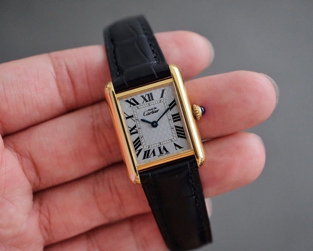 Must de Cartier Tank Vermeil MM Special Edition Ref. 2415 - Image 2