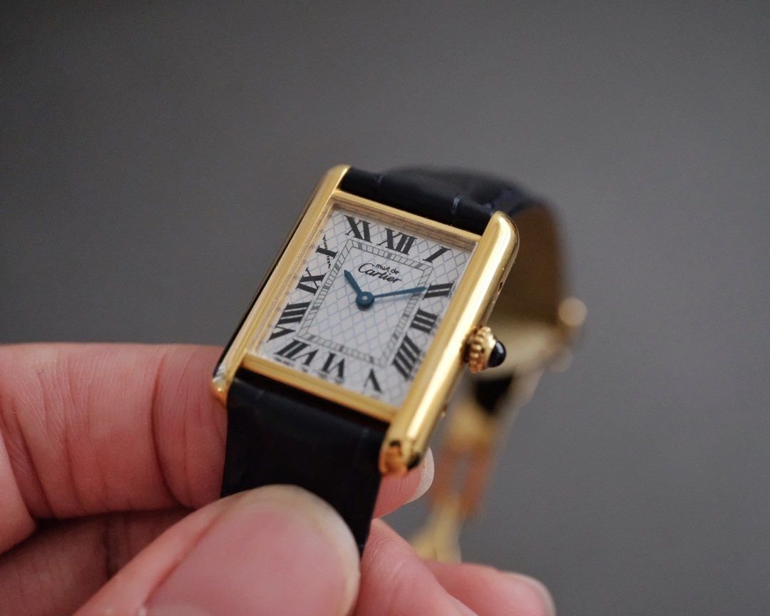 Must de Cartier Tank Vermeil MM Special Edition Ref. 2415 - Image 4