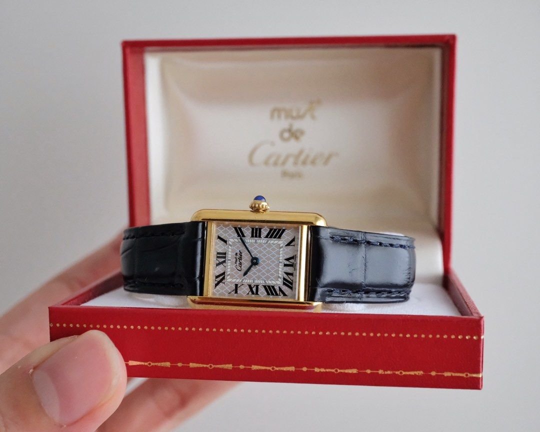 Must de Cartier Tank Vermeil MM Special Edition Ref. 2415