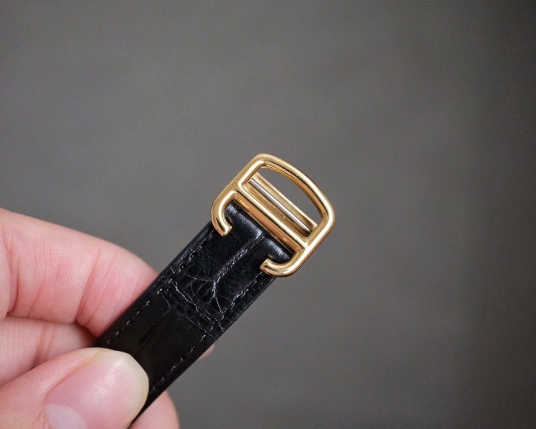 Must de Cartier Tank Vermeil Blue Dial Manual Wind Ref. 6 - Mens - Image 8