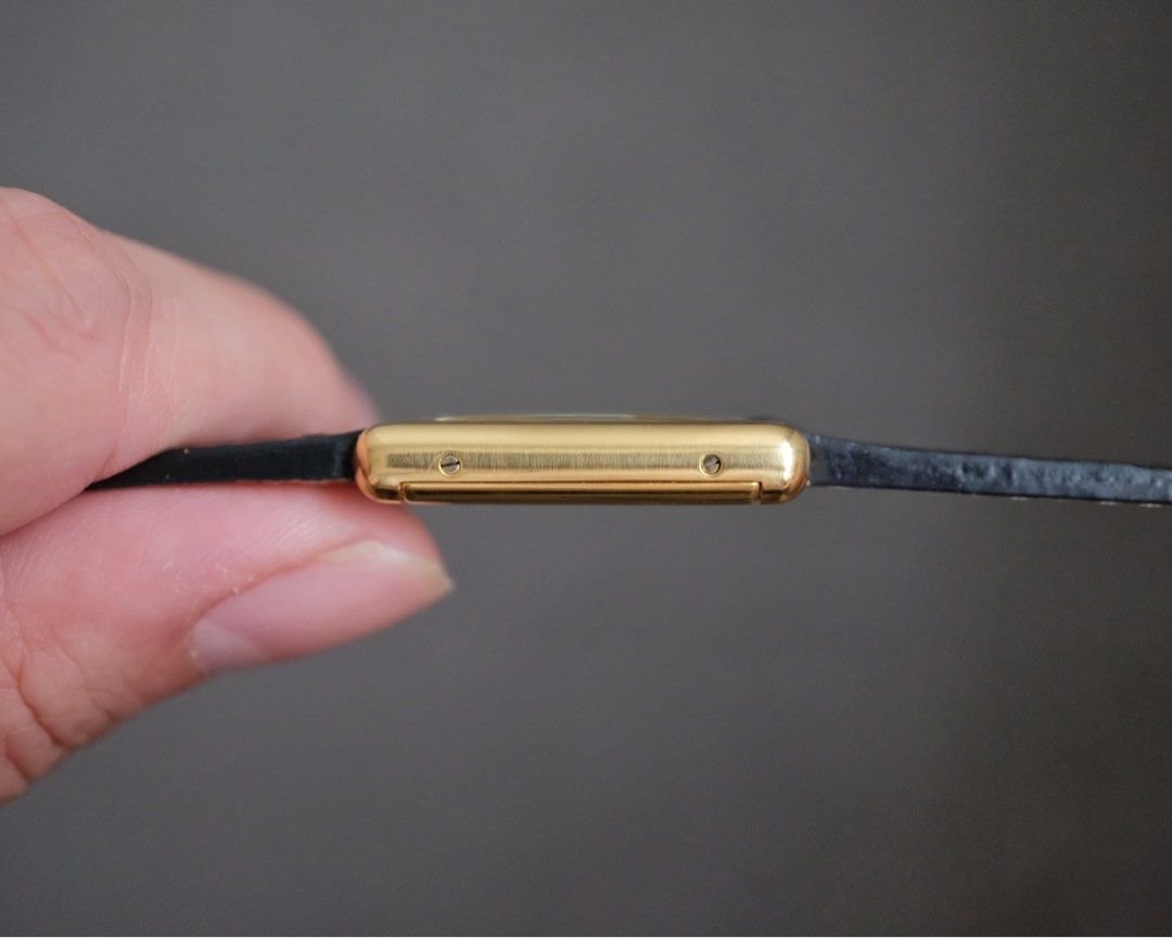 Must de Cartier Tank Vermeil Blue Dial Manual Wind Ref. 6 - Mens - Image 6