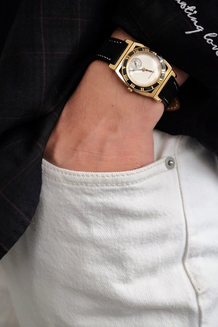 Hamilton Piping Rock Gold Plated Quartz Watch - Image 9