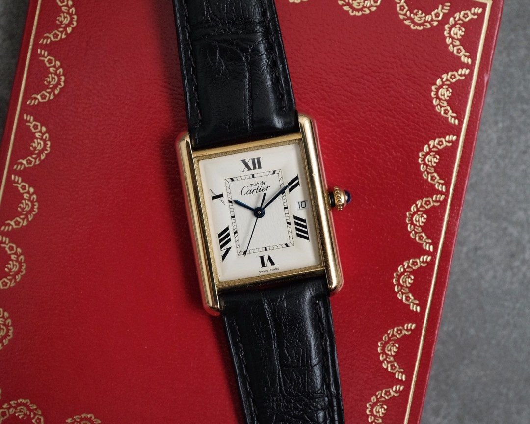 Must de Cartier Tank Vermeil GM Ref. 2413
