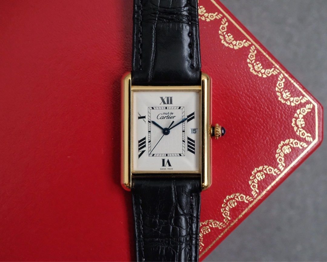 Must de Cartier Tank Vermeil GM Ref. 2413