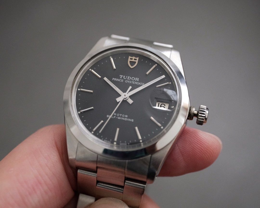 Tudor Prince Oysterdate Black Dial Ref. 90520 - Image 3