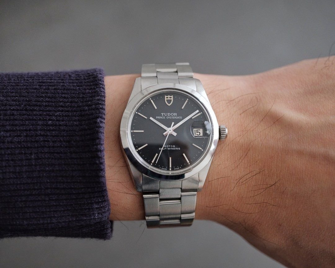 Tudor Prince Oysterdate Black Dial Ref. 90520