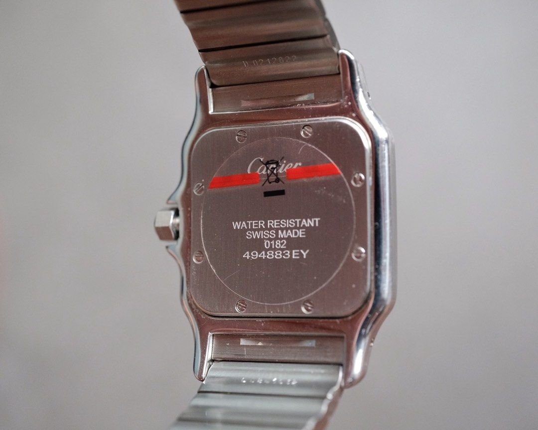 Cartier Santos Galbée Moonphase Steel & Gold Ref. 119901 - Image 6