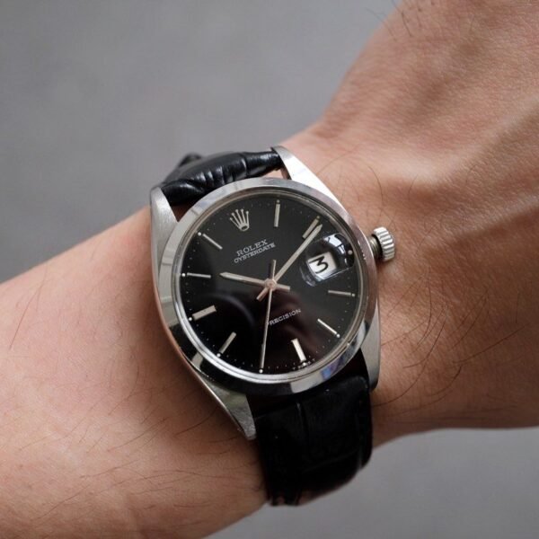 Rolex Oyster Precision Black Dial Manual Wind Ref. 6694