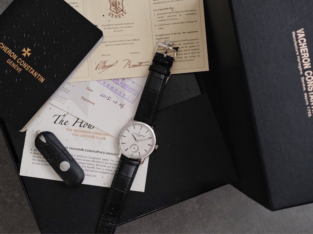 Vacheron Constantin Traditionnelle White Gold Manual Wind Small Second Ref. 82172 - Image 9