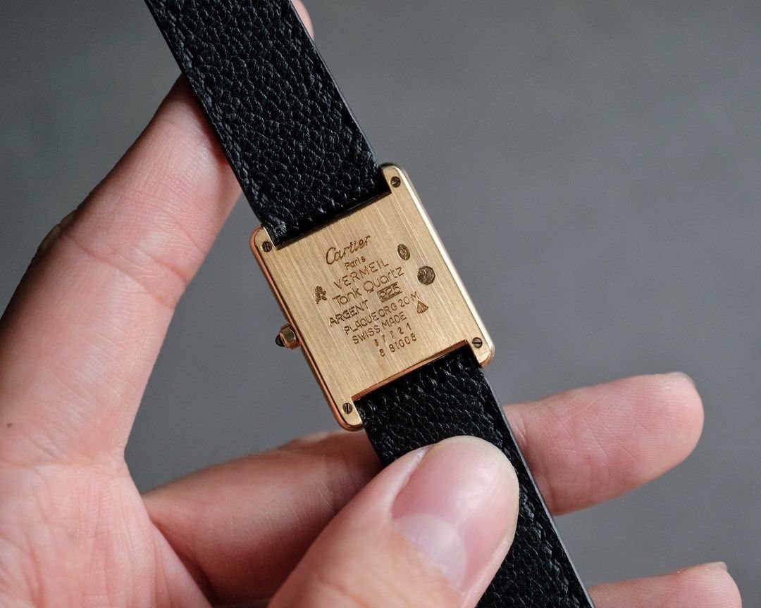 Must de Cartier Tank Vermeil LM Ref. 681006 - Image 7