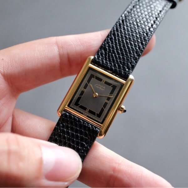 Must de Cartier Tank Vermeil LM Ref. 681006