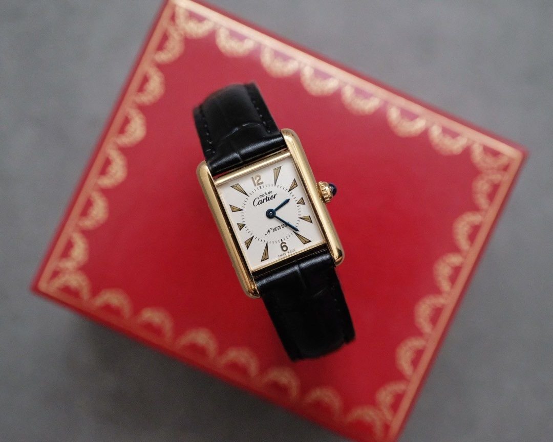 Must de Cartier Tank Vermeil SM Limited Edition Ref. 1613