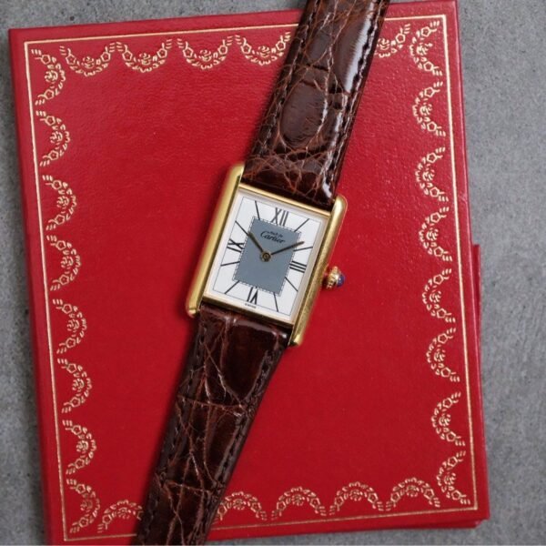 Must de Cartier Tank Vermeil LM Ref. 590005