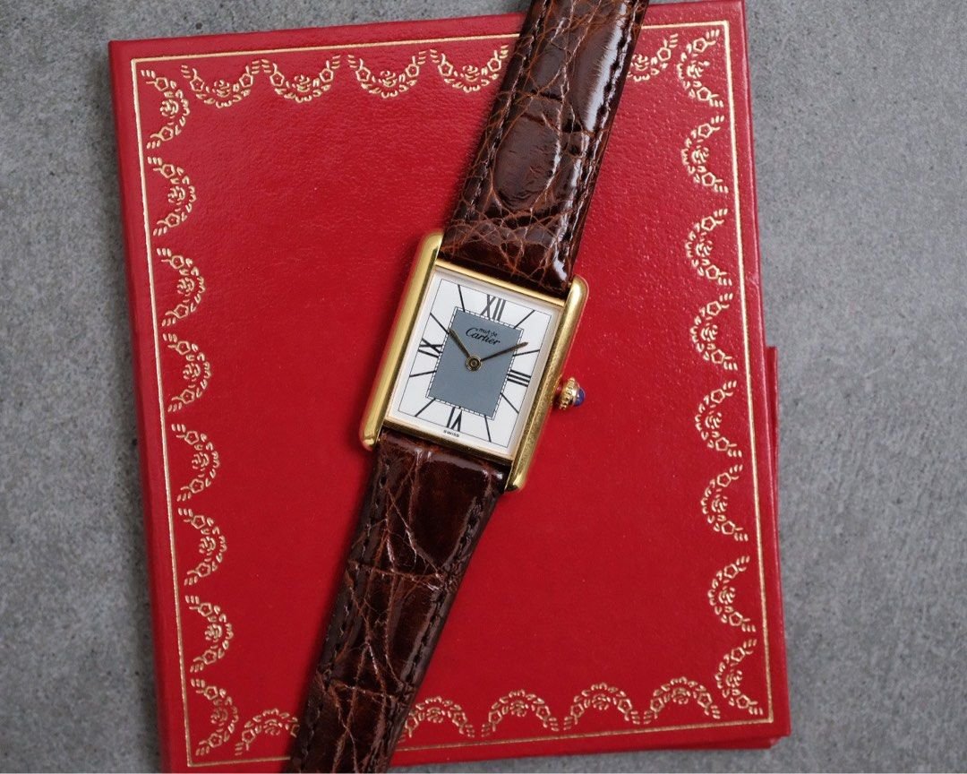 Must de Cartier Tank Vermeil LM Ref. 590005