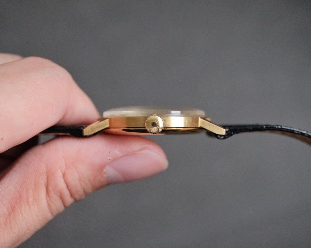 Vacheron Constantin 18K YG Pale Salmon Pink Dial Manual Wound Cal. v458 - Image 5