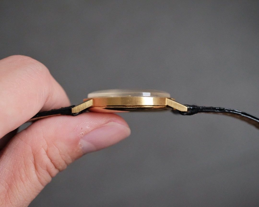 Vacheron Constantin 18K YG Pale Salmon Pink Dial Manual Wound Cal. v458 - Image 6