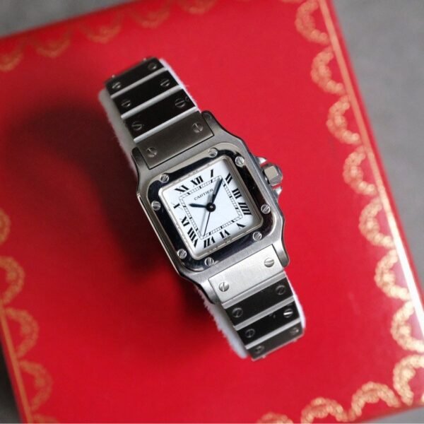 Cartier Santos Carree SM Stainless Steel Automatic Ref. 0901
