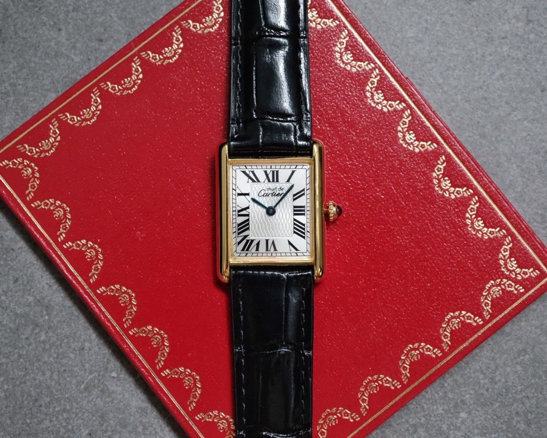 Must de Cartier Tank Vermeil LM Limited Edition Ref. 1615